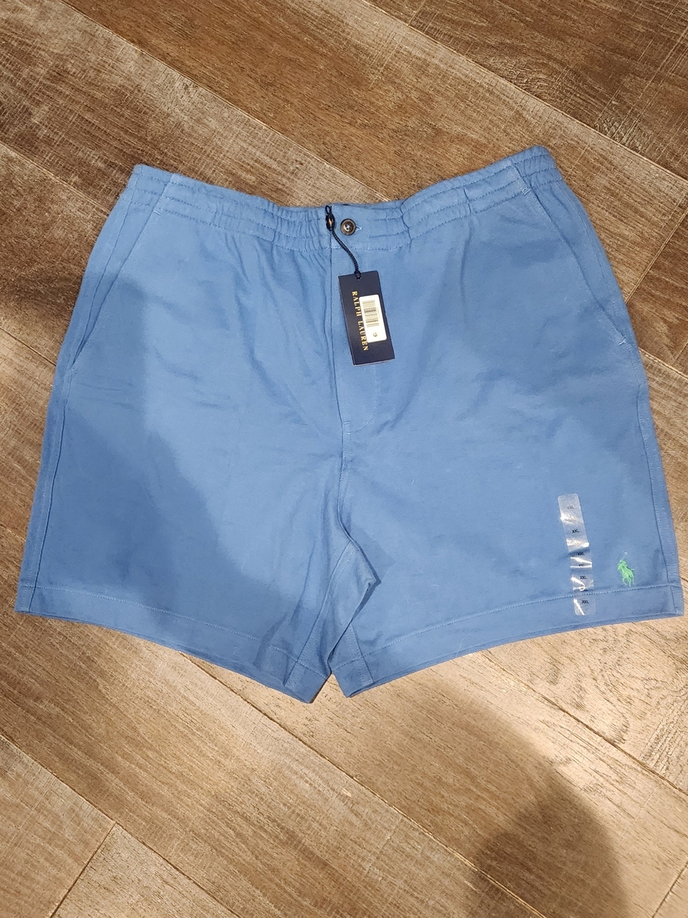 Ralph Lauren Cotton Light Blue Shorts XXL NWT